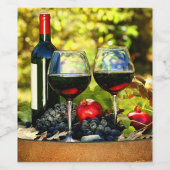 hausgemacht weinetikett