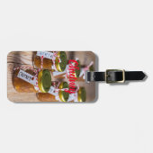 Hausgemachte Ananas-Ananas-Zwiebel-Küche Geschenk Gepäckanhänger (Vorderseite horizontal)