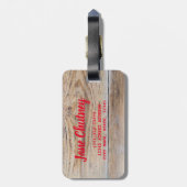 Hausgemachte Ananas-Ananas-Zwiebel-Küche Geschenk Gepäckanhänger (Rückseite vertikal)