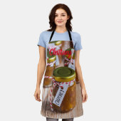 Hausgemachte Ananas-Ananas-Zwiebel-Küche Geschenk Schürze (Getragen)