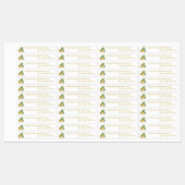 Hausgemachte Ananas-Konfitüre Etiketten (Blatt)