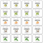 Hausgemachte Ausflüge aus der Küche Klein Aufkleber (Vorderseite)