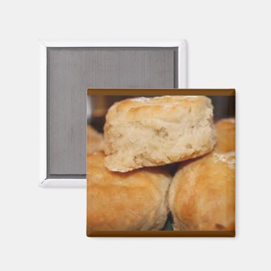 Hausgemachte Biscuits Magnet (Vorderseite/Rückseite)
