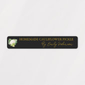 Hausgemachte Blumenzange Etiketten (Design 2)