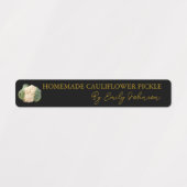 Hausgemachte Blumenzange Etiketten (Design 2)