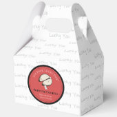 Hausgemachte chinesische Glückskeks-DIY-Boxen Geschenkschachtel (Rückseite)