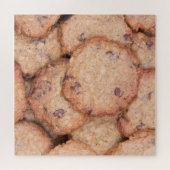 Hausgemachte Chocolate Chip Oatmehl Cookies Puzzle (Horizontal)