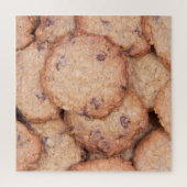 Hausgemachte Chocolate Chip Oatmehl Cookies Puzzle (Vertikal)