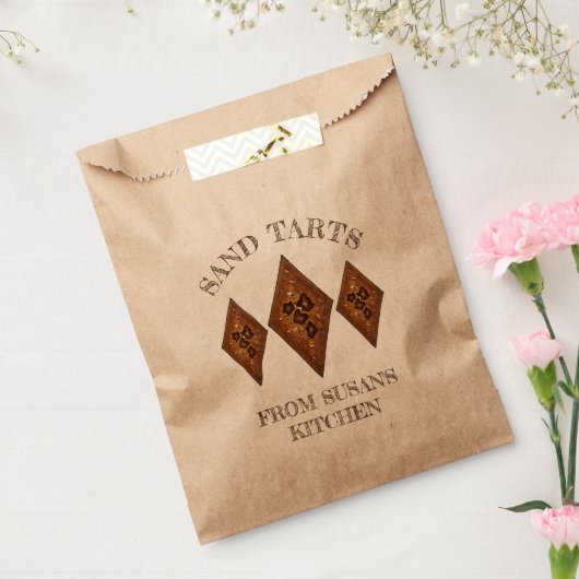 Hausgemachte Cinnamon Sand Tarts Weihnachtskekse Geschenktütchen (Versiegelt)