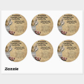 Hausgemachte Cookie Mix Geschenk Jar Labels, Perso Runder Aufkleber (Blatt)