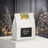 Hausgemachte Crackers ästhetisch schwarz Lebensmitteletikett