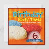 Hausgemachte Cupcakes Geburtstagseinladungen Einladung (Vorderseite)