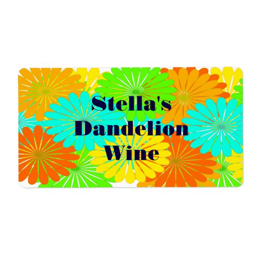Hausgemachte Dandelion Weine Custom Festivals Gesc (Vorne)