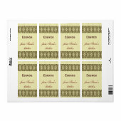 Hausgemachte egnog personalisierte Grenze (Vorne)