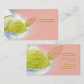 Hausgemachte Eiskellerei Visitenkarte (Vorne/Hinten)