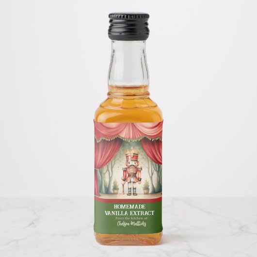 Hausgemachte Extraktetiketten, personalisiertes Et Alkoholflaschenetikett (Vorderseite)