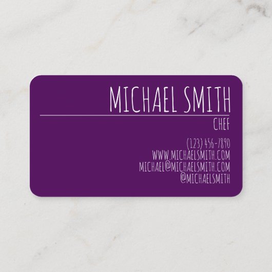 Hausgemachte Fig Jam Jelly behält sich die von Visitenkarte (Rückseite)