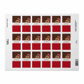 Hausgemachte Goodies-Geschenke-Aufkleber Adressaufkleber (Vorne)