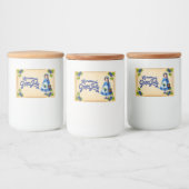 Hausgemachte Grape Jelly - Vintag Lebensmitteletikett (Flaschen)