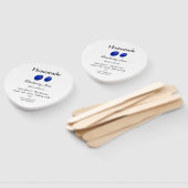 Hausgemachte Heidelbeermarmelade aus Liebe fügen T Fächer (Non-assembled)