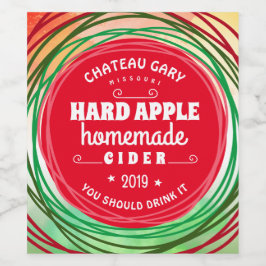 Hausgemachte Imitate Weinberg personalisierter Wei Weinetikett