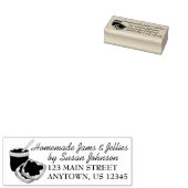 Hausgemachte Jams Jellies Apple Butter Dosenband Gummistempel (Stempel)