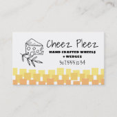 Hausgemachte Käsehechtkräuter Visitenkarte (Vorderseite)