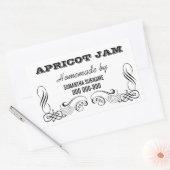 Hausgemachte Konservierungsstoffe Rechteckiger Aufkleber (Umschlag)