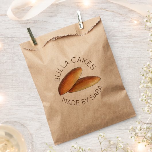 hausgemachte Kuchen Jamaikanischer Kuchen, gebacke Geschenktütchen (Ausgeschnitten)