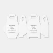 Hausgemachte Kuchen mit Liebe hinzufügen Text Webs Geschenkschachtel (Ungefaltet)