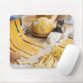 Hausgemachte Pasta frisch Mousepad (Mit Mouse)