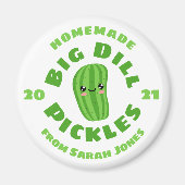 Hausgemachte Pickles Magnet (Vorne)