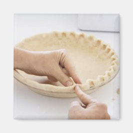 Hausgemachte Pie Crust Magnet