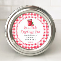 Hausgemachte Raspberry-Jam-Konservierung