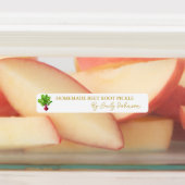 Hausgemachte Rübenwurzel-Siegel Etiketten (Befestigt)