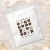 Hausgemachte Schokolade Schokolade Bon Bon Candy Geschenktütchen (Ausgeschnitten)