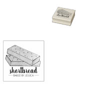 Hausgemachte schottische Backwaren Gummistempel (Stempel)