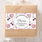 Hausgemachte Seife Business Cherries Wasserfarbe (Insitu)