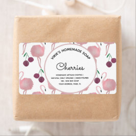 Hausgemachte Seife Business Cherries Wasserfarbe