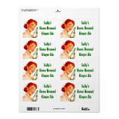 Hausgemachte Soda Labels Vintag Retro Pop Label (Vorne)