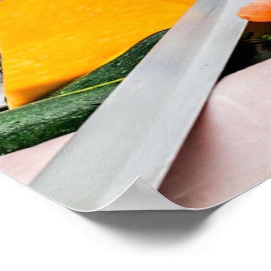 Hausgemachte Suppe... Yum! Poster (Ecke)