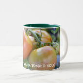 hausgemachte Suppe Zweifarbige Tasse (VorderseiteRechts)