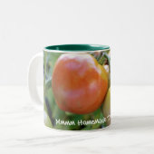 hausgemachte Suppe Zweifarbige Tasse (Vorderseite Links)