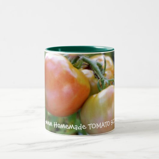 hausgemachte Suppe Zweifarbige Tasse (Mittel)