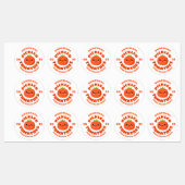 hausgemachte Tomaten Etiketten (Blatt)