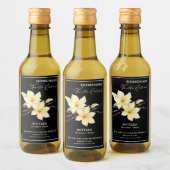 Hausgemachte Vanilla Extrahieren Schwarzes Label A Weinetikett (Flaschen)