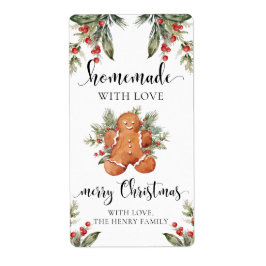 hausgemachte Weihnachtsgeschenke mit Weihnachtskle