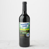 Hausgemachte Wein personalisiert Label Raum Univer Weinetikett (Vorderseite)