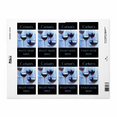 hausgemachte Weinetiketten (vertikal) (Vorne)