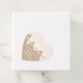 Hausgemachter Kuchen Süßes Leckerei tropfendes Eis Geschenkanhänger (Beispiel)